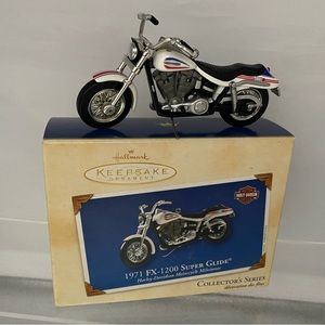 1971 FX1200 Super Glide “Harley Davidson” Hallmark Keepsake Ornament